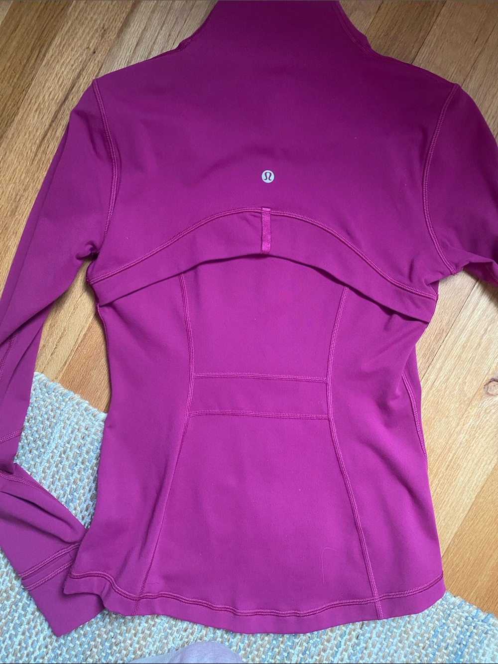 lululemon athletica Deep Raspberry Full-Zip Jacket - Picture 3 of 7